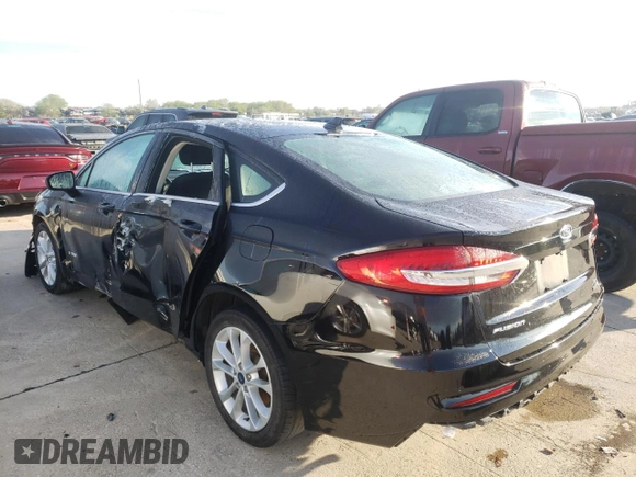 2019 Ford Fusion Hybrid SE with VIN 3FA6P0LU4KR141294, listed as a Copart auction lot 65058972 with 96,211 mi miles. Bid and sale history available at carsss.com. Image 2.