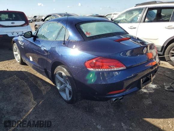 2014 BMW Z4 sDrive28i with VIN WBALL5C59EJ105921, listed as a Copart auction lot 77680854 with 0 mi miles and Non Repairable. Bid and sale history available at carsss.com. Image 2.