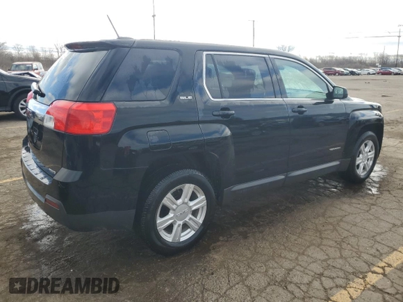 2015 GMC Terrain SLE with VIN 2GKFLVEK8F6346410, listed as a Copart auction lot 52746285 with 65,356 mi miles and Clean Title. Bid and sale history available at carsss.com. Image 3.