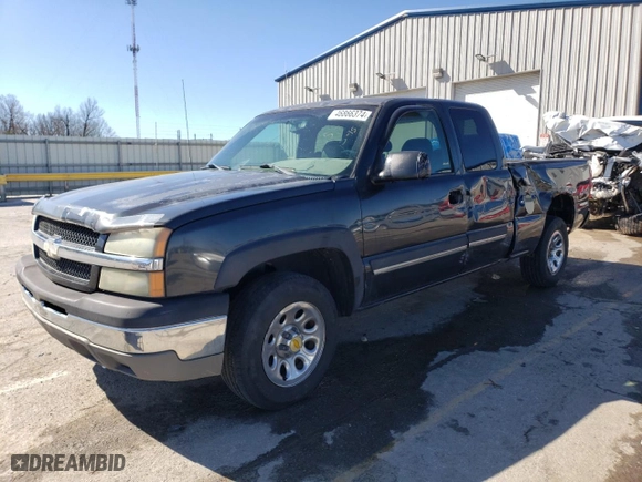 2003 Chevrolet Silverado 1500 LS with VIN 2GCEK19V231320269, listed as a Copart auction lot 46866374 with 0 mi miles and Salvage Title. Bid and sale history available at carsss.com. Image 1.