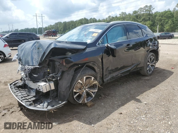 2022 Lexus RX 350 with VIN 2T2HZMAAXNC243010, listed as a Copart auction lot 54106445 with 55,605 mi miles and Salvage Title. Bid and sale history available at DreamBid. Image 1.