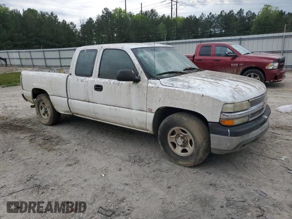 2002 Chevrolet Silverado 1500 LS with VIN 2GCEC19W721230023, listed as a Copart auction lot 54263955 with 180,279 mi miles and Clean Title. Bid and sale history available at DreamBid. Image 4.