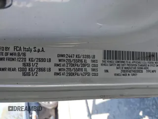 2017 Ram ProMaster City Cargo Tradesman с VIN ZFBERFAB7H6D91936, выставлен на аукционе IAAI как лот 42222835 с пробегом 218 060 миль миль и . История ставок и продаж доступна на DreamBid. Изображение 9.
