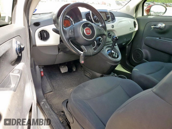 2016 FIAT 500 Pop with VIN 3C3CFFAR1GT217960, listed as a Copart auction lot 61575735 with 110,475 mi miles and Clean title. Bid and sale history available at DreamBid. Image 8.