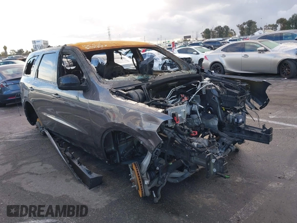 2018 Dodge Durango GT with VIN 1C4RDJDG1JC219395, listed as a IAAI auction lot 38374380 with Not provided miles and . Bid and sale history available at DreamBid. Image 1.