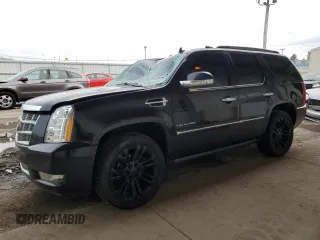 2013 Cadillac Escalade Platinum Edition with VIN 1GYS4DEF8DR133652, listed as a Copart auction lot 79134744 with 0 mi miles and Salvage Title. Bid and sale history available at carsss.com. Image 1.