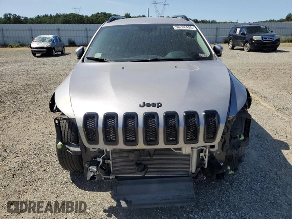 2018 Jeep Cherokee Latitude Tech Connect with VIN 1C4PJLCB7JD543043, listed as a Copart auction lot 56206495 with 79,201 mi miles and Salvage title. Bid and sale history available at DreamBid. Image 5.