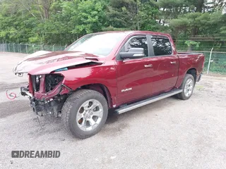 2019 Ram 1500 Big Horn z VIN 1C6SRFFT5KN570253, wystawiony jako IAAI lot #42488224 z przebiegiem 36 507 mil mil oraz . Historia ofert i sprzedaży dostępna na DreamBid. Obrazek 23.