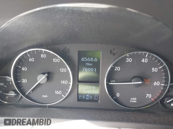 2006 Mercedes-Benz C Sport with VIN WDBRF52H46E021580, listed as a IAAI auction lot 41843935 with 78,991 mi miles. Bid and sale history available at carsss.com. Image 7.