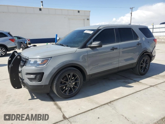2016 Ford Police Interceptor Utility z VIN 1FM5K8AT0GGB12978, wystawiony jako Copart lot #50815895 z przebiegiem 94 243 mil mil oraz Szkoda całkowita • Salvage title. Historia ofert i sprzedaży dostępna na DreamBid. Obrazek 1.