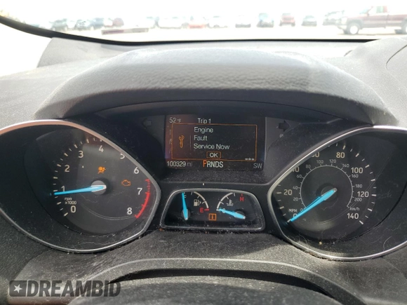 2018 Ford Escape Titanium with VIN 1FMCU9J95JUB31286, listed as a Copart auction lot 58721355 with 100,329 mi miles and Salvage title. Bid and sale history available at DreamBid. Image 9.