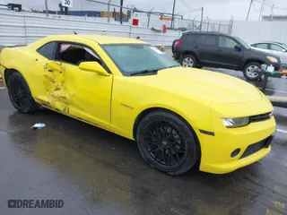 2014 Chevrolet Camaro LS with VIN 2G1FA1E3XE9309397, listed as a IAAI auction lot 41729190 with 117,055 mi miles. Bid and sale history available at carsss.com. Image 1.