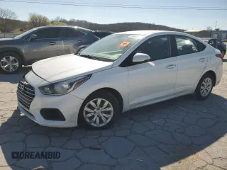 2019 Hyundai Accent SE with VIN 3KPC24A36KE074458, listed as a Copart auction lot 49649855 with 129,920 mi miles and Salvage Title. Bid and sale history available at carsss.com. Image 1.