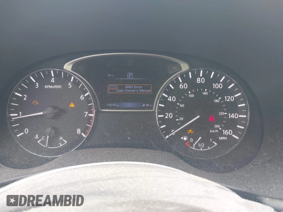 2019 Nissan Pathfinder S with VIN 5N1DR2MMXKC639984, listed as a IAAI auction lot 42173450 with 110,777 mi miles and . Bid and sale history available at DreamBid. Image 7.