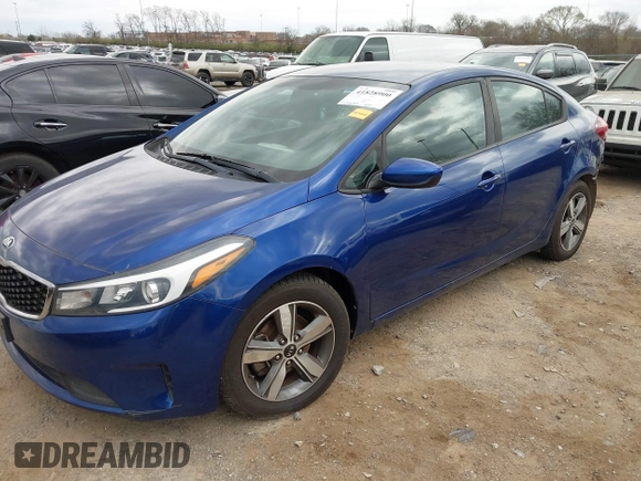 2018 Kia Forte LX with VIN 3KPFL4A74JE172948, listed as a IAAI auction lot 41828900 with 112,642 mi miles. Bid and sale history available at carsss.com. Image 2.