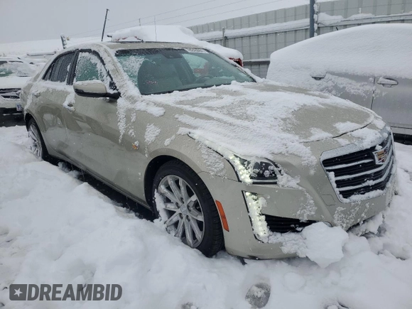 2015 Cadillac CTS Luxury RWD with VIN 1G6AR5SX0F0133791, listed as a Copart auction lot 78243084 with 76,498 mi miles and Salvage Title. Bid and sale history available at DreamBid. Image 4.
