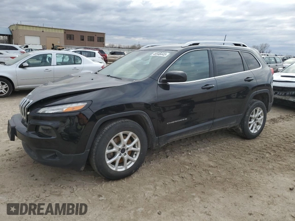 2018 Jeep Cherokee Latitude Plus with VIN 1C4PJMLX6JD515882, listed as a Copart auction lot 46946445 with 106,113 mi miles and Salvage Title. Bid and sale history available at DreamBid. Image 1.