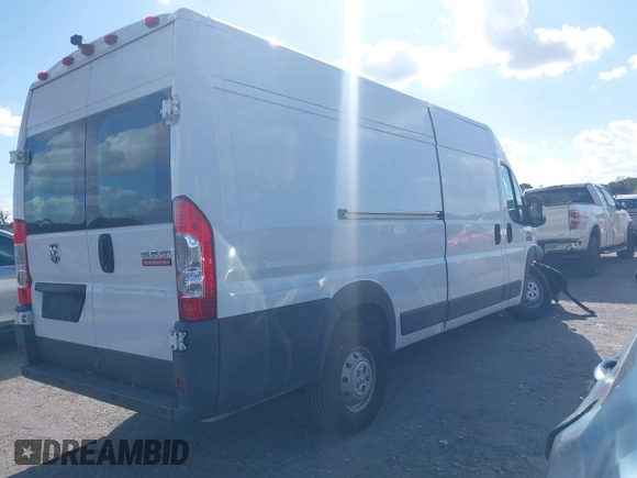 2014 Ram ProMaster Cargo with VIN 3C6URVJG5EE111228, listed as a IAAI auction lot 41564463 with 223,564 mi miles and . Bid and sale history available at DreamBid. Image 4.