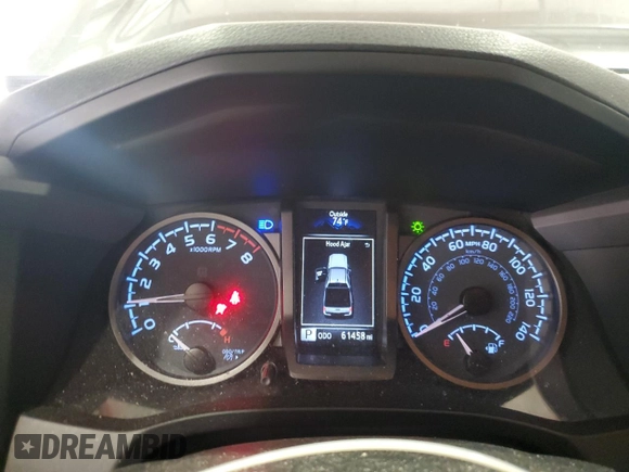2021 Toyota Tacoma SR with VIN 3TMCZ5ANXMM425903, listed as a Copart auction lot 57963425 with 61,458 mi miles and Salvage title. Bid and sale history available at DreamBid. Image 9.