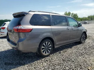 2019 Toyota Sienna XLE with VIN 5TDDZ3DC5KS222885, listed as a Copart auction lot 56983835 with 83,009 mi miles and Salvage title. Bid and sale history available at DreamBid. Image 3.