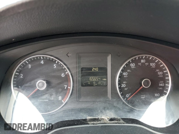 2012 Volkswagen Jetta SE z VIN 3VWDP7AJ9CM077736, wystawiony jako Copart lot #55556735 z przebiegiem 165 654 mil mil oraz Nie do naprawy • Non repairable. Historia ofert i sprzedaży dostępna na DreamBid. Obrazek 9.