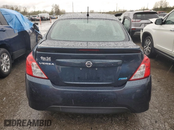 2016 Nissan Versa S with VIN 3N1CN7APXGL889635, listed as a Copart auction lot 78946184 with 81,443 mi miles and Salvage Title. Bid and sale history available at carsss.com. Image 6.