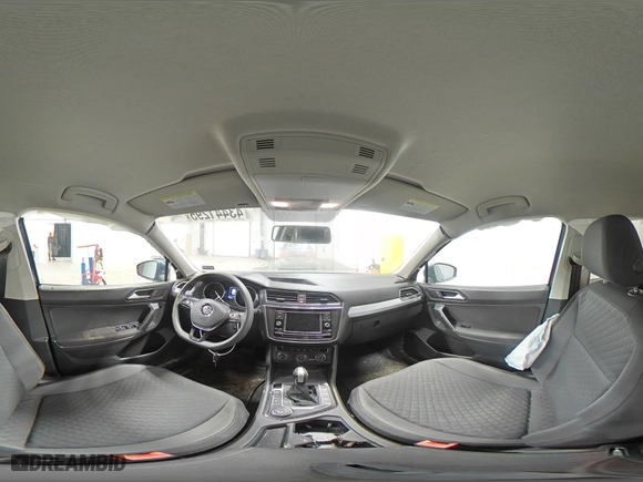 2018 Volkswagen Tiguan S with VIN 3VV0B7AX9JM034033, listed as a Copart auction lot 43441295 with 127,719 mi miles and Salvage Title. Bid and sale history available at carsss.com. Image 14.