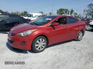 2012 Hyundai Elantra GLS z VIN KMHDH4AE8CU470765, wystawiony jako Copart lot #57118655 z przebiegiem 122 103 mil mil oraz Szkoda całkowita • Salvage title. Historia ofert i sprzedaży dostępna na DreamBid. Obrazek 1.