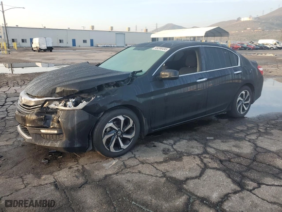 2016 Honda Accord Sedan EX with VIN 1HGCR2F72GA199349, listed as a Copart auction lot 49288495 with 123,245 mi miles and Salvage Title. Bid and sale history available at carsss.com. Image 1.