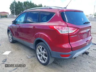 2013 Ford Escape Titanium with VIN 1FMCU0J94DUD49297, listed as a IAAI auction lot 42052161 with 95,420 mi miles. Bid and sale history available at carsss.com. Image 3.