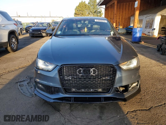 2015 Audi A4 Premium Plus with VIN WAUFFAFLXFN013671, listed as a Copart auction lot 51095675 with 92,685 mi miles and Salvage Title. Bid and sale history available at carsss.com. Image 5.