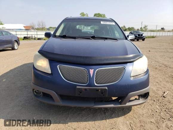 2006 Pontiac Vibe with VIN 5Y2SL65866Z438818, listed as a Copart auction lot 59601475 with 248,953 mi miles and Salvage title. Bid and sale history available at DreamBid. Image 5.