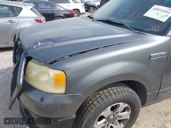 2008 Ford F-150 XL with VIN 1FTRW12W68KD95752, listed as a IAAI auction lot 41872451 with 188,078 mi miles. Bid and sale history available at carsss.com. Image 17.