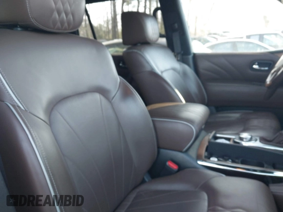 2017 Infiniti QX80 with VIN JN8AZ2NE8H9150542, listed as a IAAI auction lot 41810110 with 112,328 mi miles and . Bid and sale history available at DreamBid. Image 5.