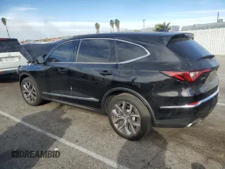 2022 Acura MDX w/Technology Package with VIN 5J8YE1H4XNL037095, listed as a Copart auction lot 87063034 with 27,061 mi miles and Salvage Title. Bid and sale history available at carsss.com. Image 2.