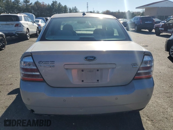 2008 Ford Taurus SEL with VIN 1FAHP27W08G148534, listed as a Copart auction lot 79359574 with 108,855 mi miles and Salvage Title. Bid and sale history available at carsss.com. Image 6.
