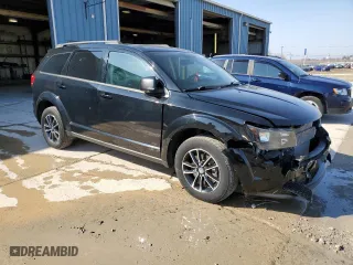 2017 Dodge Journey SE with VIN 3C4PDCAB2HT677439, listed as a Copart auction lot 49122765 with 117,406 mi miles and Salvage Title. Bid and sale history available at carsss.com. Image 4.