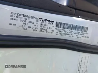 2013 Dodge Durango Crew with VIN 1C4RDJDG8DC664544, listed as a IAAI auction lot 42608957 with 202,564 mi miles and . Bid and sale history available at DreamBid. Image 9.