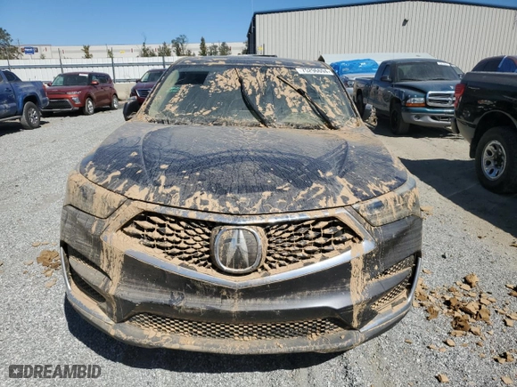 2020 Acura RDX w/Technology Pkg with VIN 5J8TC2H50LL006451, listed as a Copart auction lot 75296694 with 0 mi miles and Non Repairable. Bid and sale history available at carsss.com. Image 5.