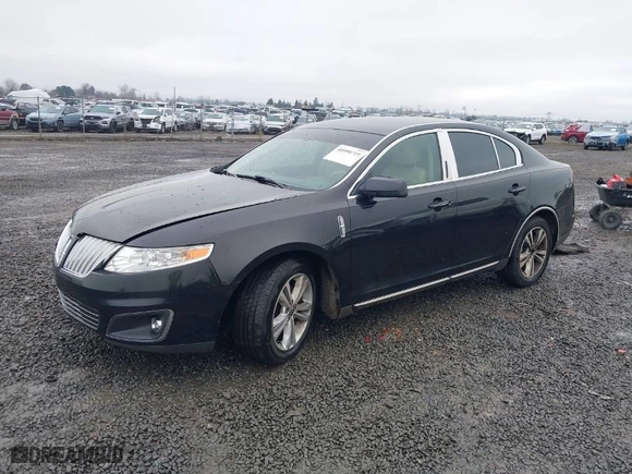 2009 Lincoln MKS with VIN 1LNHM93R59G628318, listed as a IAAI auction lot 40990719 with 105406 miles. Bid and sale history available at carsss.com. Image 2.