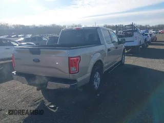 2017 Ford F-150 XL with VIN 1FTEW1CP7HFB19160, listed as a IAAI auction lot 41744027 with 111,794 mi miles. Bid and sale history available at carsss.com. Image 4.