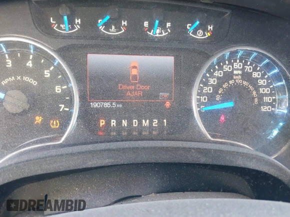 2014 Ford F-150 XL with VIN 1FTEX1CM3EFB94081, listed as a IAAI auction lot 40991423 with 190,785 mi miles. Bid and sale history available at carsss.com. Image 7.