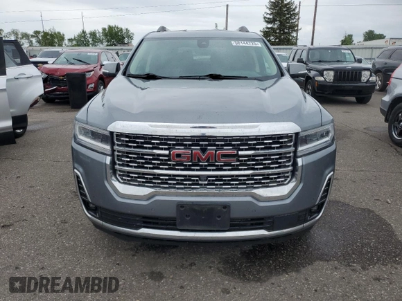 2020 GMC Acadia Denali with VIN 1GKKNXLS6LZ176328, listed as a Copart auction lot 58144725 with 70,321 mi miles and Salvage title. Bid and sale history available at DreamBid. Image 5.