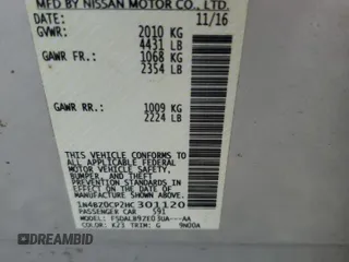 2017 Nissan LEAF SL with VIN 1N4BZ0CP2HC301120, listed as a Copart auction lot 65056525 with Not provided miles and Clean title. Bid and sale history available at DreamBid. Image 13.