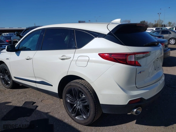 2019 Acura RDX w/A-Spec Pkg with VIN 5J8TC1H60KL011831, listed as a IAAI auction lot 41264425 with 32,188 mi miles. Bid and sale history available at carsss.com. Image 3.