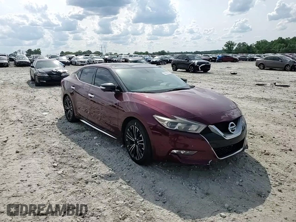 2017 Nissan Maxima Platinum with VIN 1N4AA6AP4HC437645, listed as a Copart auction lot 56557925 with 143,673 mi miles and Salvage title. Bid and sale history available at DreamBid. Image 13.