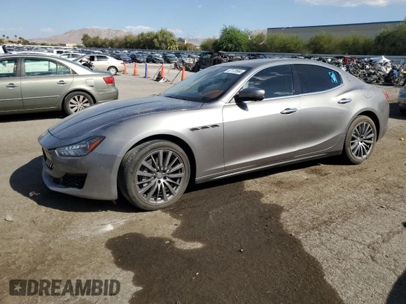 2019 Maserati Ghibli z VIN ZAM57XSA4K1315392, wystawiony jako Copart lot #67172684 z przebiegiem 30 544 mil mil oraz Szkody całkowita. Historia ofert i sprzedaży dostępna na DreamBid. Obrazek 1.