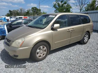 2006 Kia Sedona LX with VIN KNDMB233566044756, listed as a Copart auction lot 51137025 with 79,169 mi miles and Non Repairable. Bid and sale history available at carsss.com. Image 1.