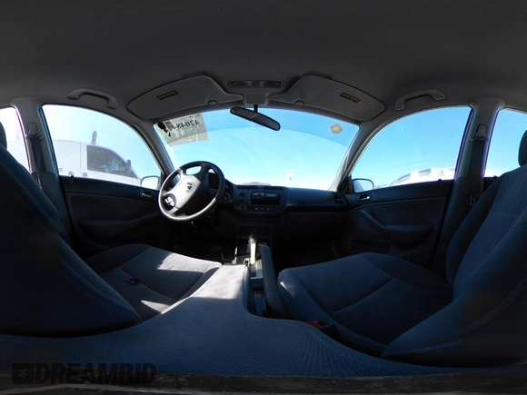 2003 Honda Civic LX with VIN 2HGES16503H566931, listed as a IAAI auction lot 42048426 with 172,526 mi miles and . Bid and sale history available at carsss.com. Image 18.