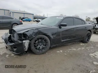2011 Dodge Charger RT Plus with VIN 2B3CL5CT4BH521522, listed as a Copart auction lot 44936605 with 154,462 mi miles and Salvage Title. Bid and sale history available at carsss.com. Image 1.
